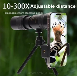 Monocular profesional zoom HD BAK4 portátil para acampar largo alcance