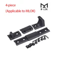 D MLOK- 4PCS BK
