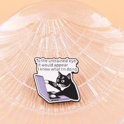 Pin táctico MOLLE con frase divertida oficina regalo compañeros
