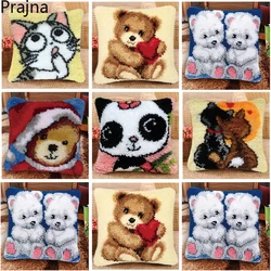 Bear Cat Panda parche táctico bordado con velcro para exterior