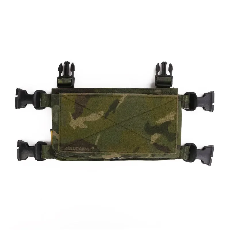 Emersongear para chasis de lucha estilo SS MK4 5,56, bolsa Triple para revistas, Panel de aparejo de pecho, bolsa magnética de nailon táctico - imagen 2