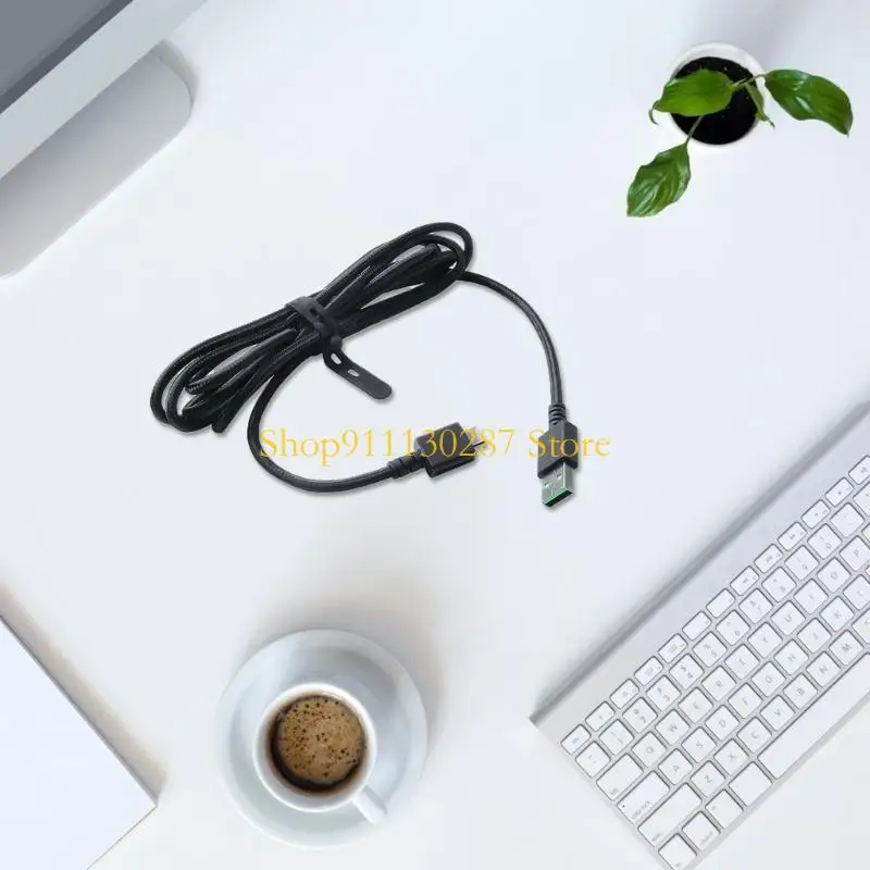 J1HC Durabilidad Tipo C Cable sincronización carga rápida para teclado inalámbrico Huntsman Elites - imagen 3