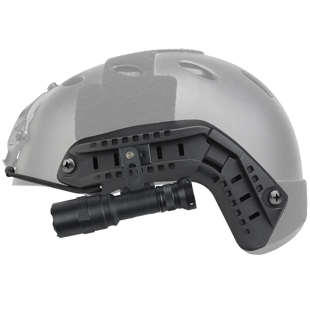 Surefire-montaje para casco de caza, accesorio para casco de caza, con riel de guía lateral, serie MICH2000, M300B, M300C, M300V - imagen 5