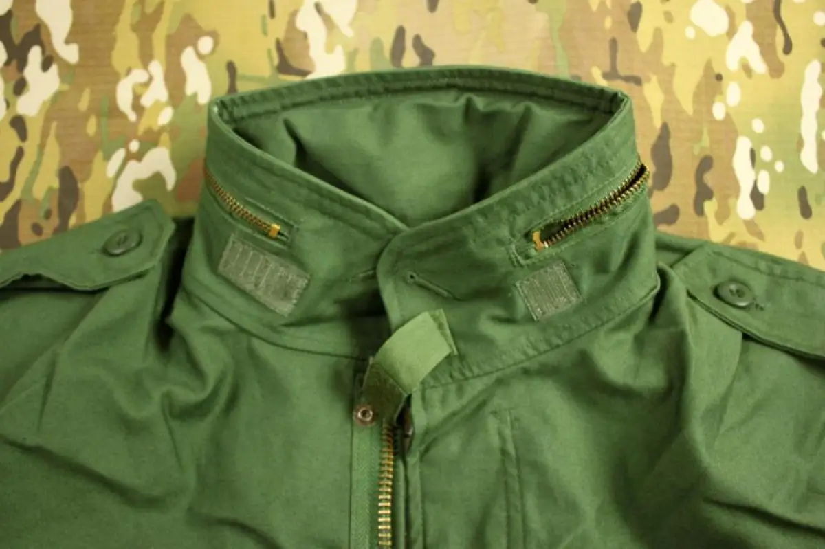 Chaqueta cortavientos táctica M65, cortavientos informal para exteriores, Chaqueta resistente para chico, verde militar - imagen 2