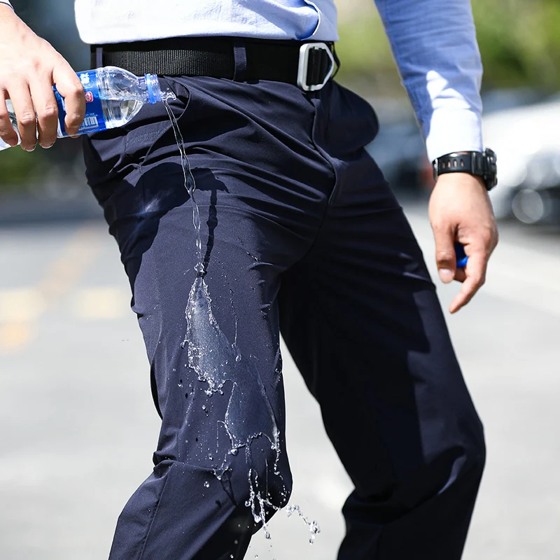 Mege-pantalones Cargo tácticos para hombre, ropa militar impermeable de secado rápido, de combate, informal, urbano, de negocios, de verano - imagen 3