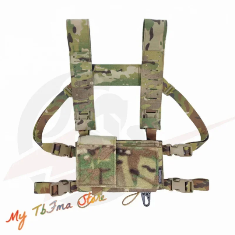 Correa gruesa táctica SS MK4, arnés H de corte láser, correa para el pecho para plataforma de pecho MK4 MK5 34A, correa colgante - imagen 5