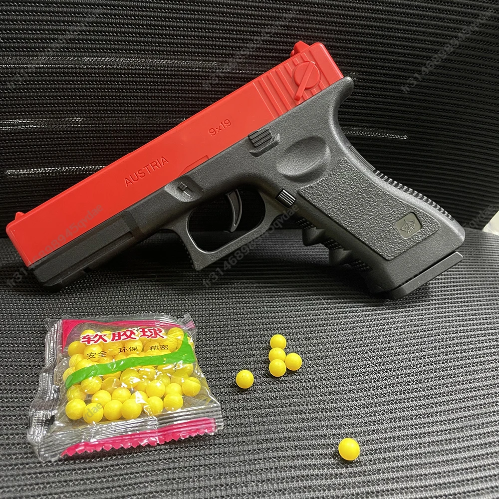 Pistola de juguete G17 con láser - Airsoft y juego CS para niños - imagen 3