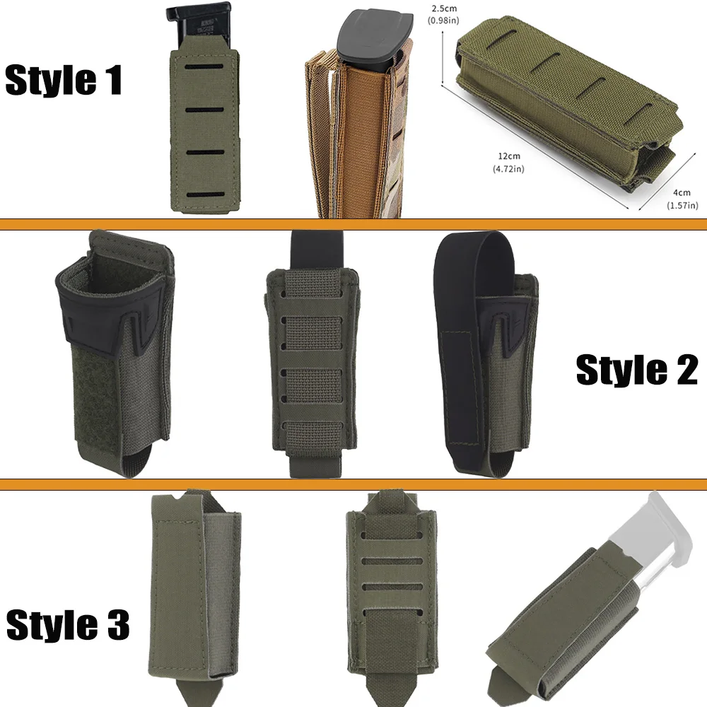 OPHIDIANTAC 5,56/7,62/9mm/AR15/M4 Mag Bag sistema Molle bolsa de almacenamiento ligera chaleco paquete de accesorios para equipo de caza - imagen 2