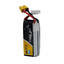 Tattu Batería LiPo 3S 11.4V 300mAh 75C XT30 para Drones FPV y RC