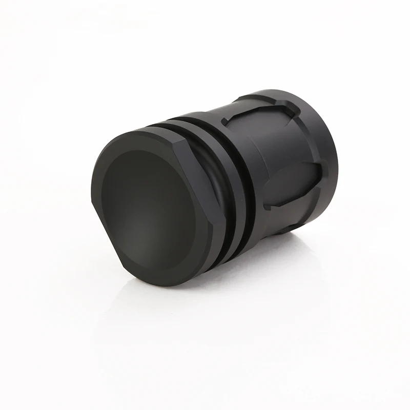 Emersongear-taza táctica para exteriores, taza de agua de 120ml, caza, batalla, Camping, viaje, botella de pesca, aluminio negro EM7893 - imagen 4