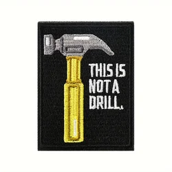 Parche velcro meme militar "Esto no es un drill" para MOLLE