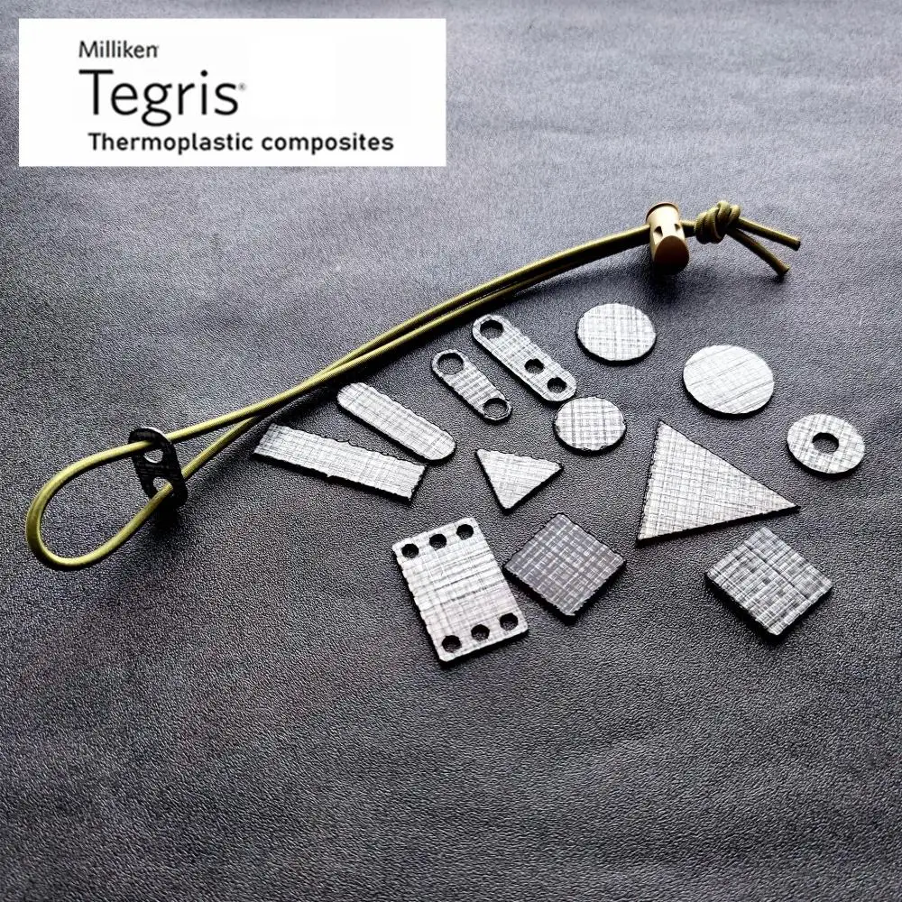 Tegris-productos cortados con láser, Ferro Cp Ss personalizado, accesorios de equipo táctico de caza