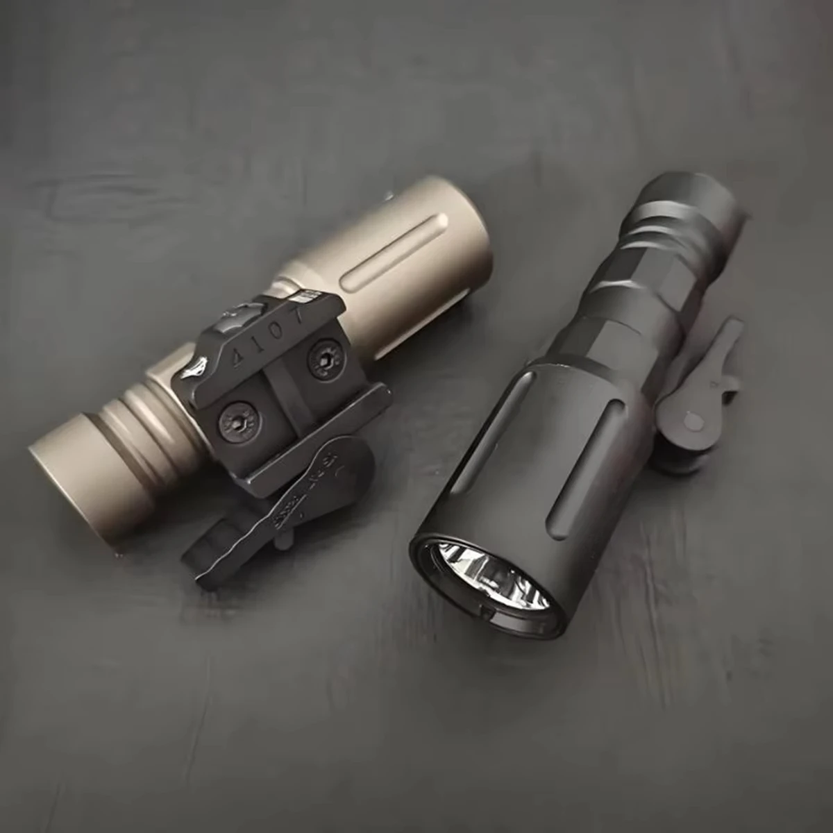 Soporte de luz exploradora táctica M300 M600 M600C, Base de eliminación rápida Lnstall para PL -V2, riel Picatinny de 20mm, accesorios de caza con luz KW - imagen 4