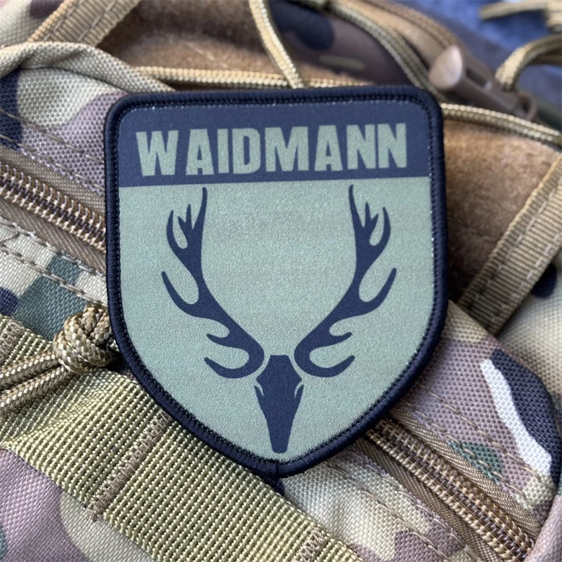 Parche estampado táctico para ropa, insignia de moral, gancho, parches militares, pegatinas para mochila, brazalete - imagen 5