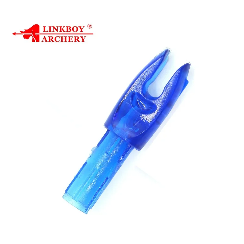 Tiro con arco Flecha Nocks Fibra de vidrio Carbono ID 5,2 mm Extremo Interno Accesorios de tiro de caza para arco - 50 piezas - imagen 4