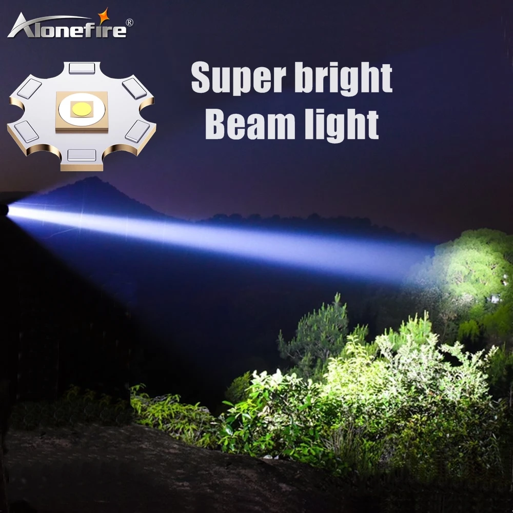 Linterna LED táctica recargable USB alta potencia 6600 mAh para exterior - imagen 2
