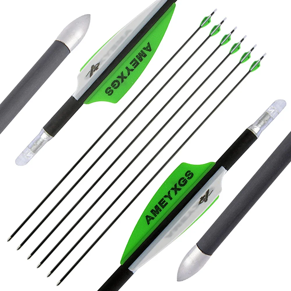 Flechas de carbono SP600 para arco compuesto, recurvo y caza - imagen 2