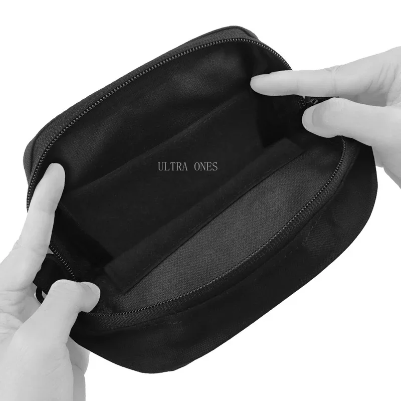 Bolsa táctica Molle para cinturón, bolsa de comestibles para caza al aire libre, Kit de supervivencia de emergencia para bicicleta y Camping, bolsa GP para cintura de caza - imagen 3