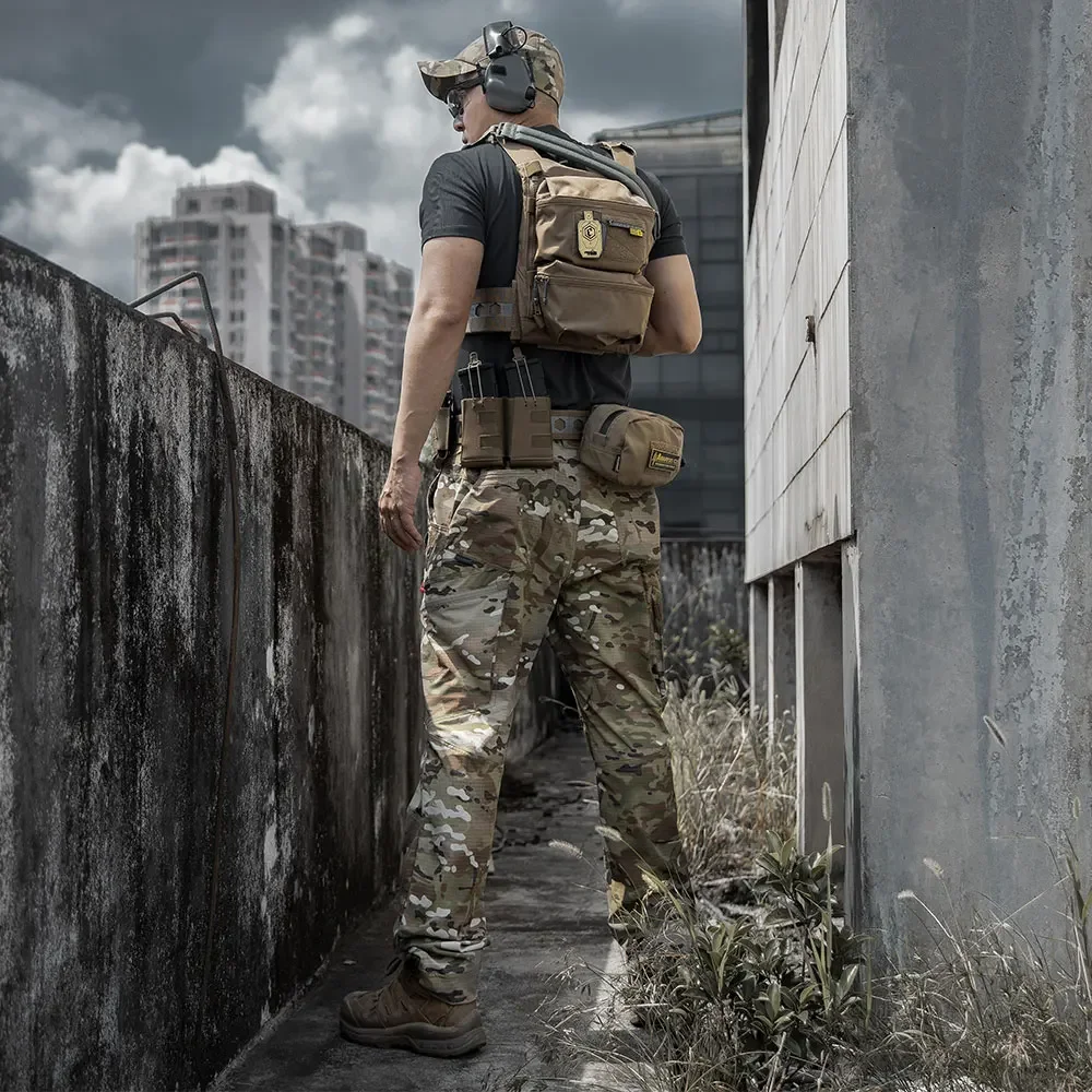 Pantalones tácticos Emersongear, pantalones de senderismo de combate ligeros resistentes al agua de secado rápido para caza al aire libre, Camping y pesca - imagen 3