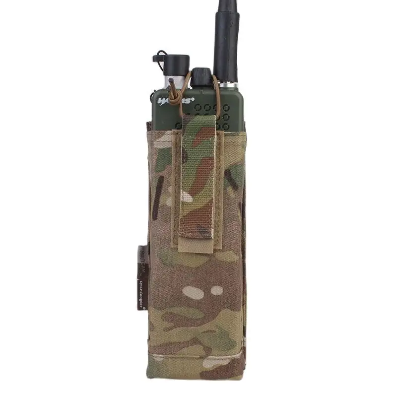 Emersongear para AVS Radio bolsa para portador de placa JPC chaleco Walkie Talkie bolsas Panel caza Airsoft al aire libre EM8346 - imagen 2
