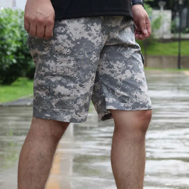 Emersongear-pantalones cortos tácticos BDU ACU, pantalones cortos para exteriores, senderismo, caza, deportes, ciclismo, combate, Milsim Airsoft - imagen 4