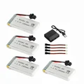4Pcs with charger