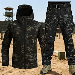 TAD Pantalón softshell impermeable camuflaje táctico para caza