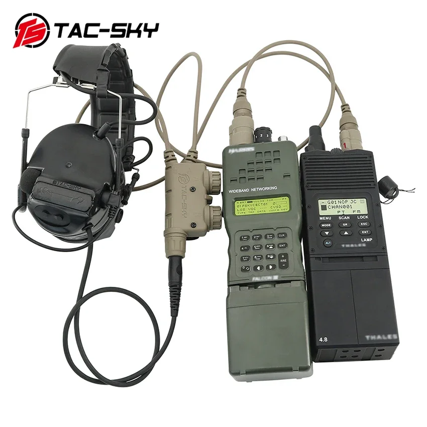 Equipo electrónico que incluye una radio y un auricular