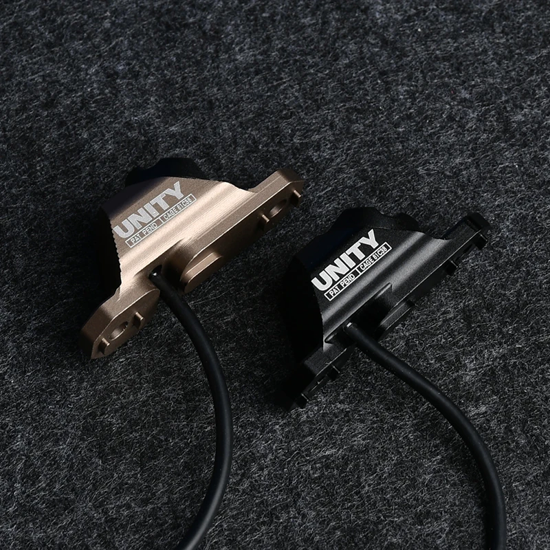 Interruptor de presión doble remoto de montaje de unidad Surefir táctica ModButton Airsoft MLOK botón caliente M-LOK 20mm cubierta M300 M600 PEQ PEQ15