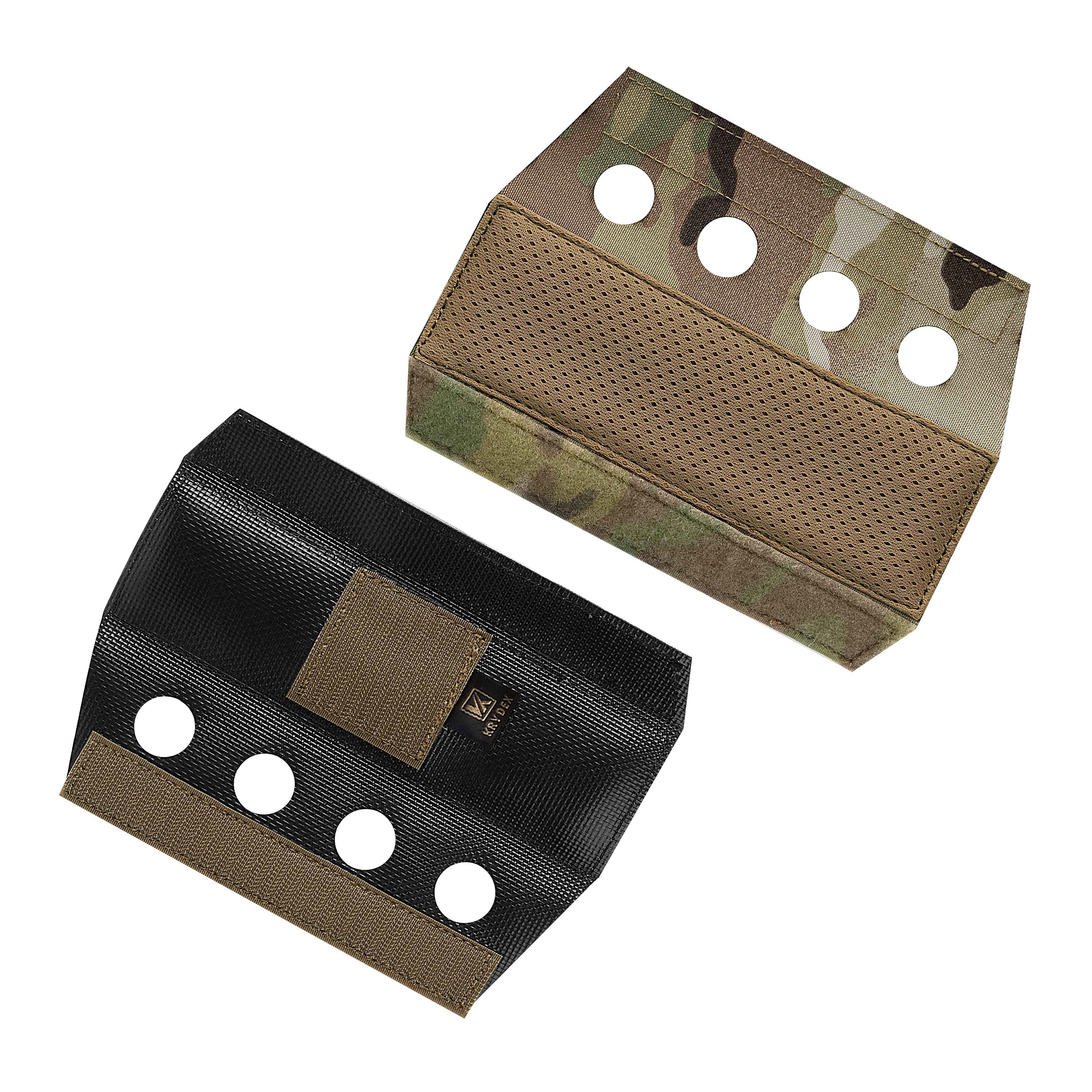 KRYDEX-hombreras acolchadas tácticas, cubierta de correa, corte láser con espuma y malla espaciadora para aparejo de pecho, chaleco, bolsa de eslinga, accesorios - imagen 2