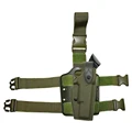 leg holster green