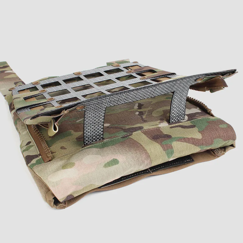 Tablero táctico Molle con cremallera trasera para chaleco FCPC V5, tablero en T de 8 capas BP11 - imagen 5