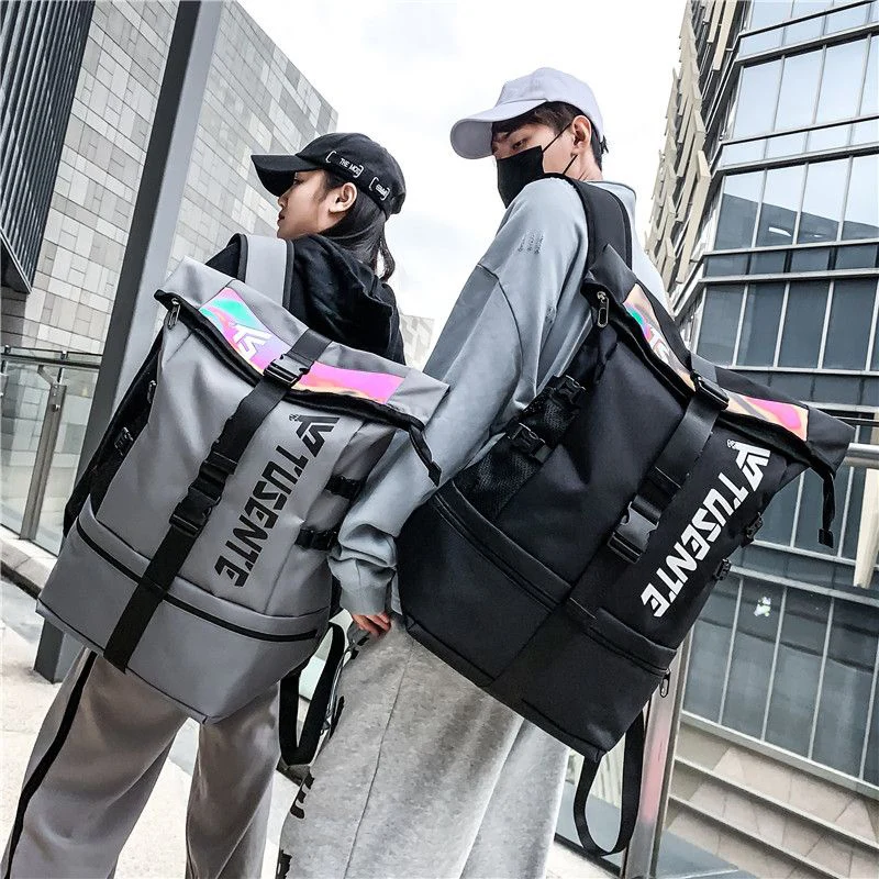 Mochila de viaje de Fitness para deportes al aire libre, zapatos de montañismo, bolsa escolar para estudiantes universitarios, bolsas de almacenamiento portátiles informales