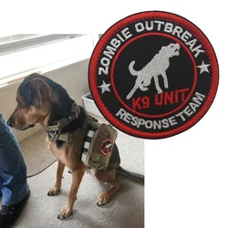 Chaleco militar K9 profesional con parche bordado – Perro de servicio