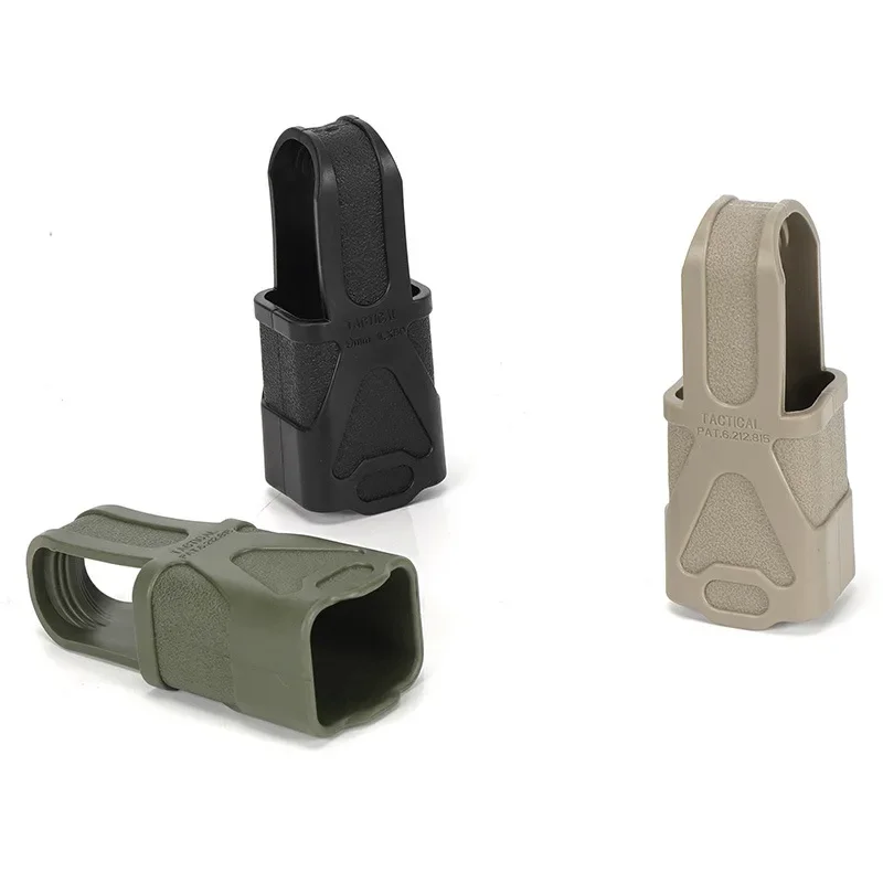 Bolsa táctica de goma para revistas de 9 mm Diseño de extracción rápida resistente al calor y engrosado - imagen 3