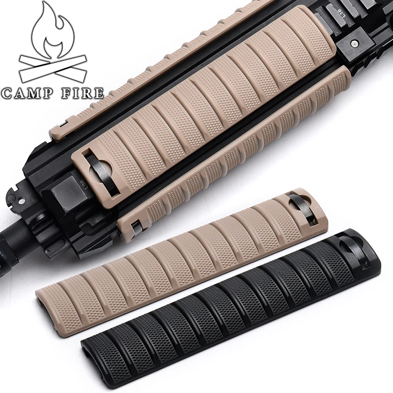 WADSN Cubierta de riel antideslizante de nailon, tira protectora envolvente para juguetes de balas suaves Mil-Spec 1913, equipo táctico de riel Picatinny AR