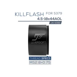 JJ Airsoft Killflash antirreflejos para mira telescópica AOL táctica