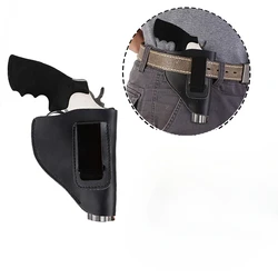 Revólver de cuero táctico mano derecha funda IWB cinturón de transporte oculto RUGER LCR 101 S & W 60 442 Taurus 50 85 fundas para pistola