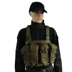 FG Atacs chaleco táctico MOLLE de nylon camuflaje integral AK