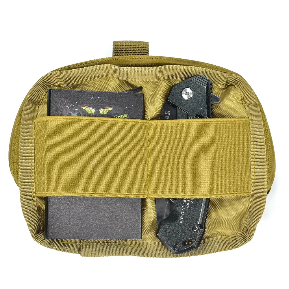 SINAIRSOFT-bolsa táctica Molle 1000D, bolsa de mapa para exteriores, riñonera, herramienta EDC, chaleco, monedero, funda para teléfono móvil, bolsa compacta de caza - imagen 5