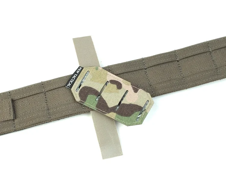 PEW-placa adaptadora de cinturón táctico, accesorio de doble fila, 45 grados, bisel, Molle, Camuflaje competitivo al aire libre - imagen 4