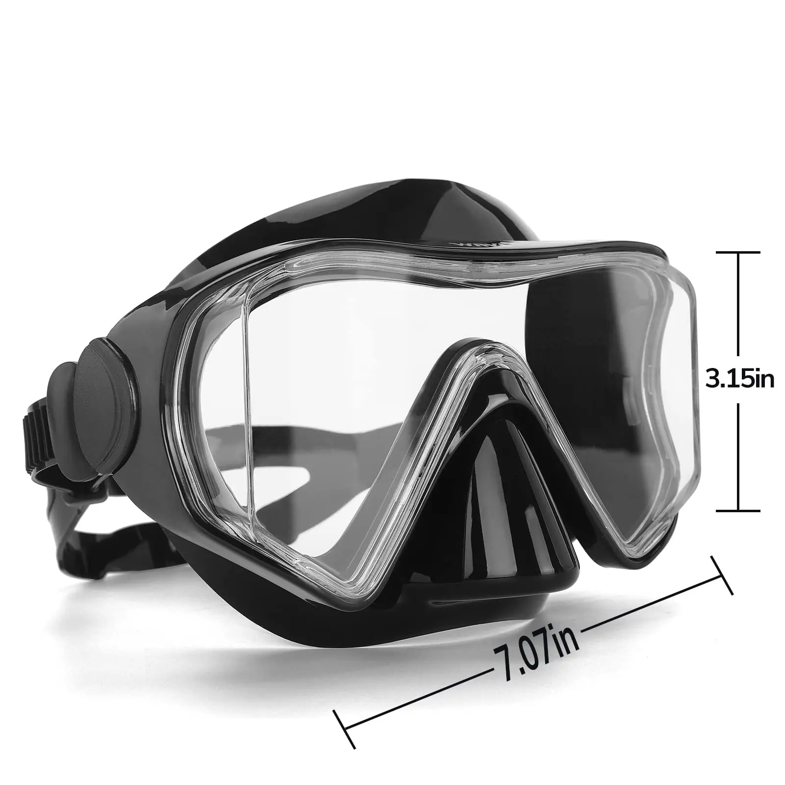 Máscara de buceo, equipo de máscara de snorkel profesional, gafas de snorkel, máscara de buceo antifugas, máscara de gafas de natación para adultos - imagen 5