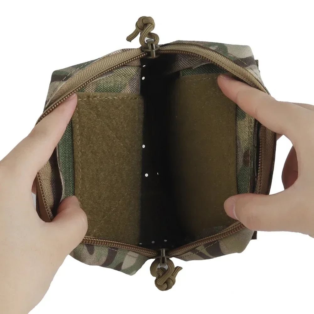 Bolsa M Siz ligera Universal MOLLE GP, equipo para dispositivos, riñoneras colgantes, cinturón táctico y accesorios portadores de placa de caza - imagen 4