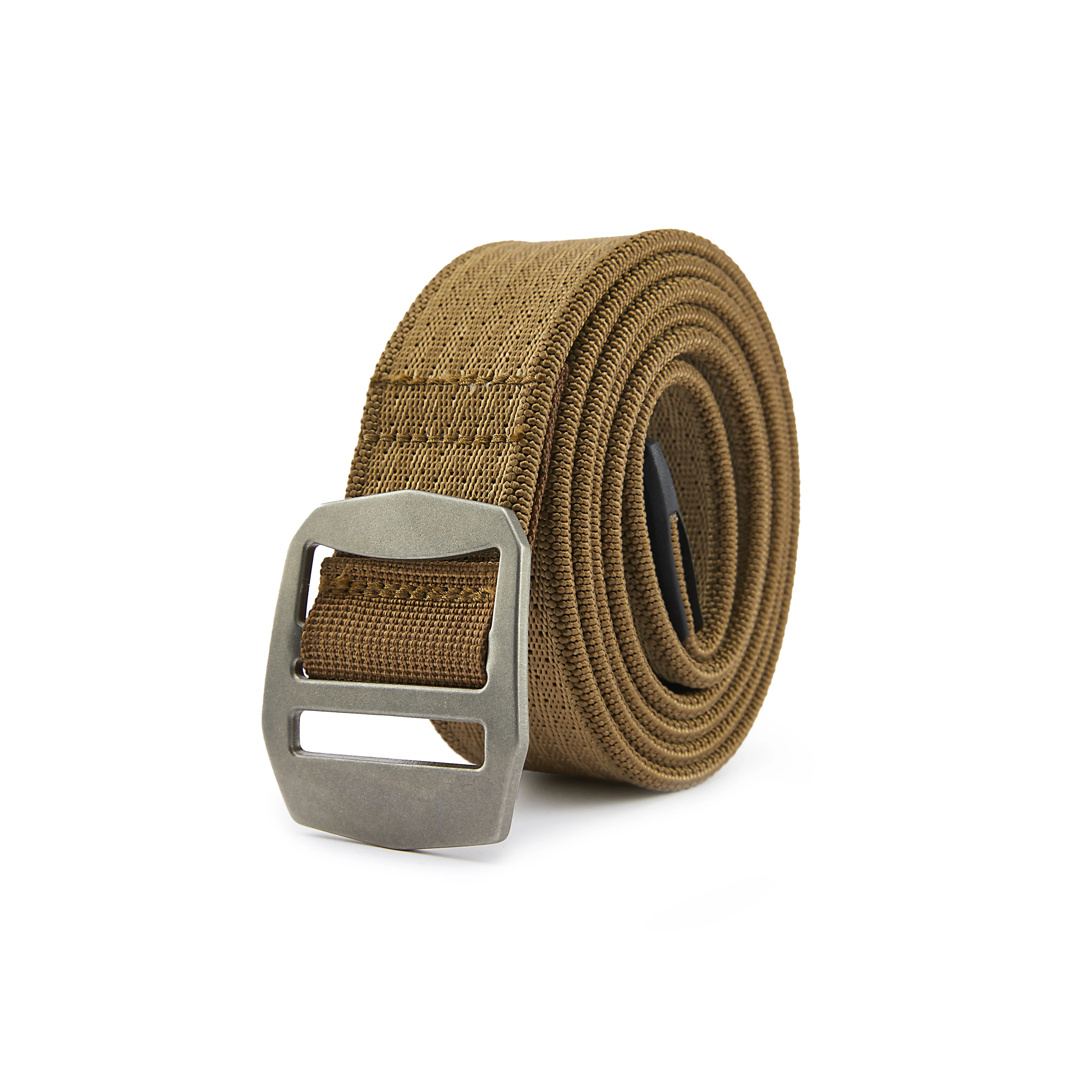 Cinturón táctico de titanio, cinturón de nailon elástico para hombre, cinturón tejido de lona para deportes al aire libre - imagen 3