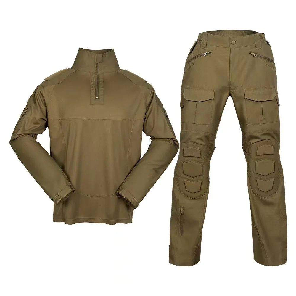 Traje de combate de armadura A6, uniforme militar, trajes tácticos, ropa de adiestramiento al aire libre para hombres, equipo de algodón transpirable, ropa de camuflaje de caza - imagen 4