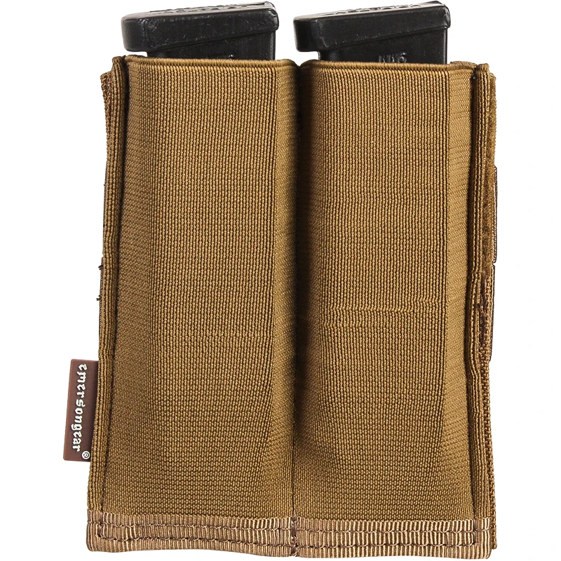 Emersongear táctico rápido abierto doble pistola revista bolsa Molle Milsim caza combate senderismo tiro entrenamiento Nylon - imagen 5
