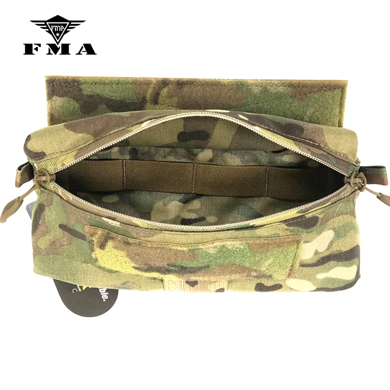 FMA-Mini bolsa colgante táctica Multicam, bolsa de pecho de caza táctica, bolsas adjuntas de cintura expandidas - imagen 4