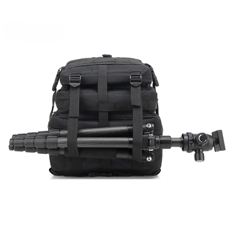 Mochila táctica multifuncional de gran capacidad para hombres, mochila 3P, espalda suave, impermeable y a prueba de insectos, senderismo, Camping - imagen 4