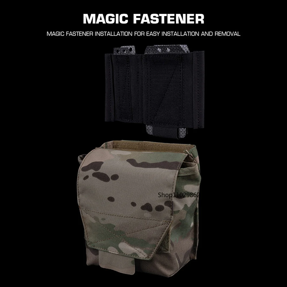Bolsa de placa de inserción multifuncional táctica JSTA, soporte Universal para revistas para inserción de bolsa MOLLE de 9MM, 5,56 y 7,62 Mags - imagen 4