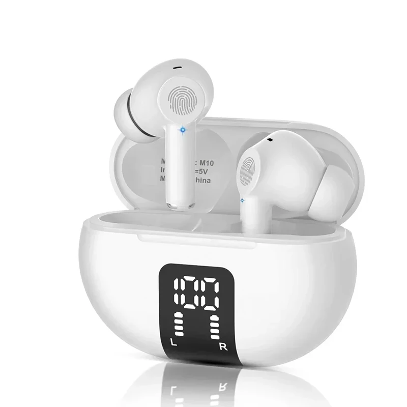 Auriculares con traductor inalámbrico BT5.3, cancelación de ruido, compatible con traducción en tiempo Real en 144 idiomas con estuche de carga para micrófonos - imagen 3